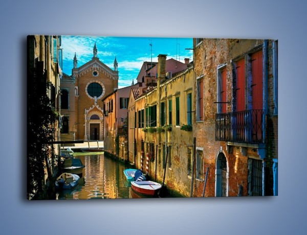 Obraz na płótnie – Cały urok Wenecji w jednym kadrze – jednoczęściowy prostokątny poziomy AM371