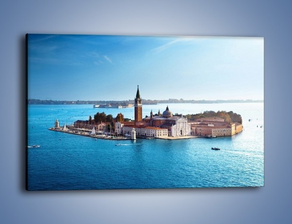 Obraz na płótnie – Wyspa San Giorgio Maggiore – jednoczęściowy prostokątny poziomy AM380