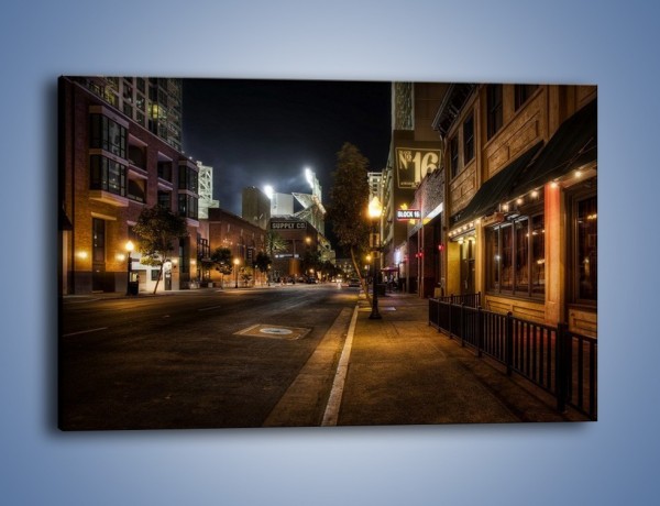 Obraz na płótnie – Ulica San Diego w Kaliforni – jednoczęściowy prostokątny poziomy AM390