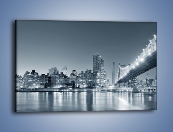 Obraz na płótnie – Panorama Nowego Yorku – jednoczęściowy prostokątny poziomy AM439