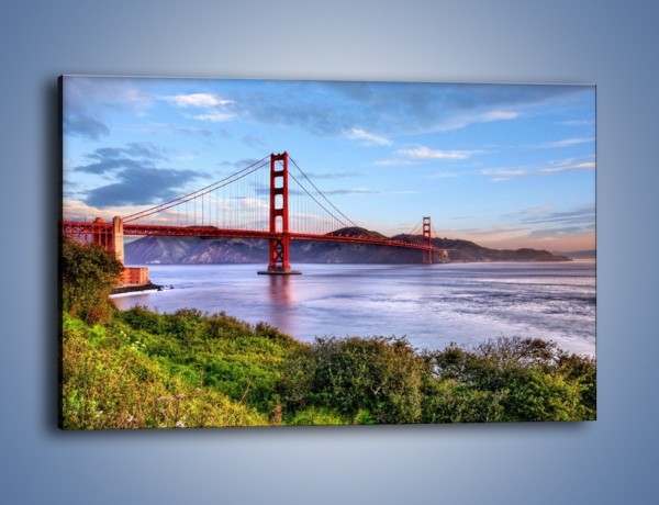 Obraz na płótnie – Most Golden Gate w San Francisco – jednoczęściowy prostokątny poziomy AM444