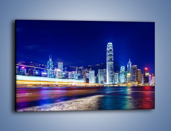 Obraz na płótnie – Panorama Hong Kongu – jednoczęściowy prostokątny poziomy AM499