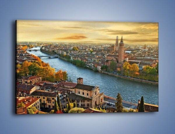 Obraz na płótnie – Verona we Włoszech – jednoczęściowy prostokątny poziomy AM519