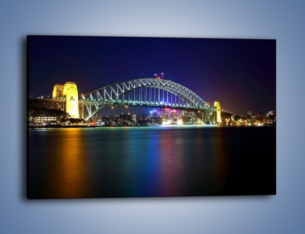 Obraz na płótnie – Sydney Harbour Bridge – jednoczęściowy prostokątny poziomy AM629