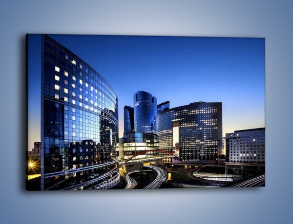 Obraz na płótnie – Dzielnica La Défense w Paryżu – jednoczęściowy prostokątny poziomy AM653