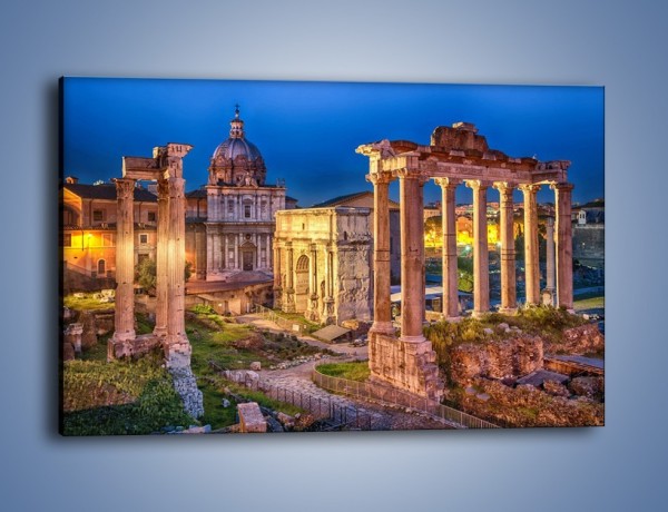 Obraz na płótnie – Ruiny Forum Romanum w Rzymie – jednoczęściowy prostokątny poziomy AM730