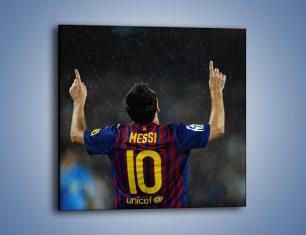 Obraz na płótnie – Messi wielkim zwycięzcą – jednoczęściowy kwadratowy L241