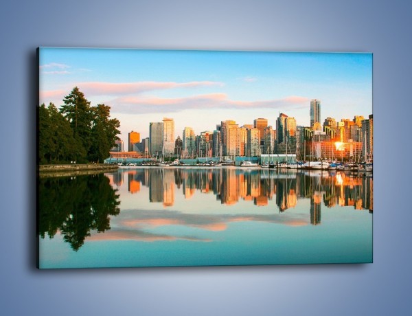 Obraz na płótnie – Widok na Vancouver – jednoczęściowy prostokątny poziomy AM765