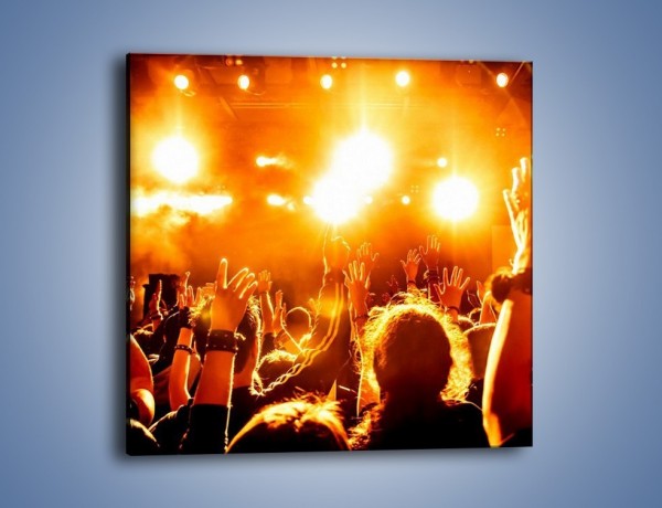 Obraz na płótnie – Udany rockowy koncert – jednoczęściowy kwadratowy L297