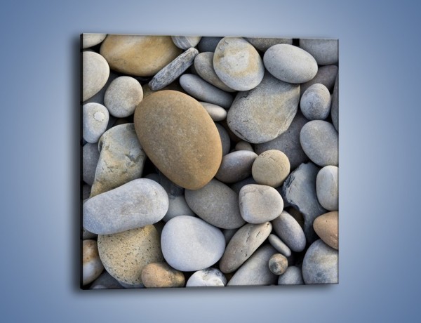 Obraz na płótnie – Kamienie duże i małe – jednoczęściowy kwadratowy O006