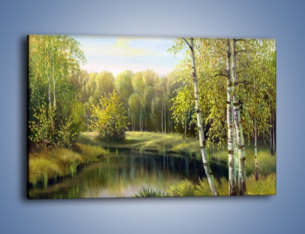 Obraz na płótnie – Tradycyjny leśny widok – jednoczęściowy prostokątny poziomy GR285