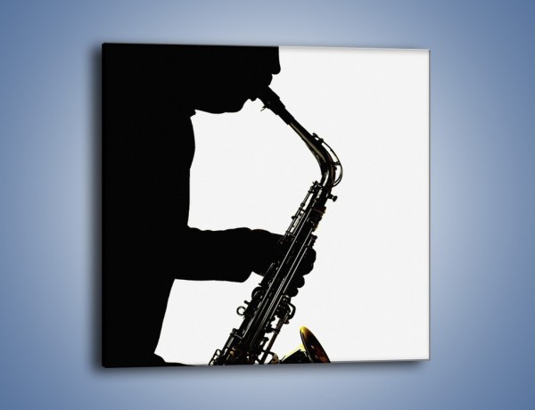 Obraz na płótnie – Idealne solo na saksofonie – jednoczęściowy kwadratowy O084
