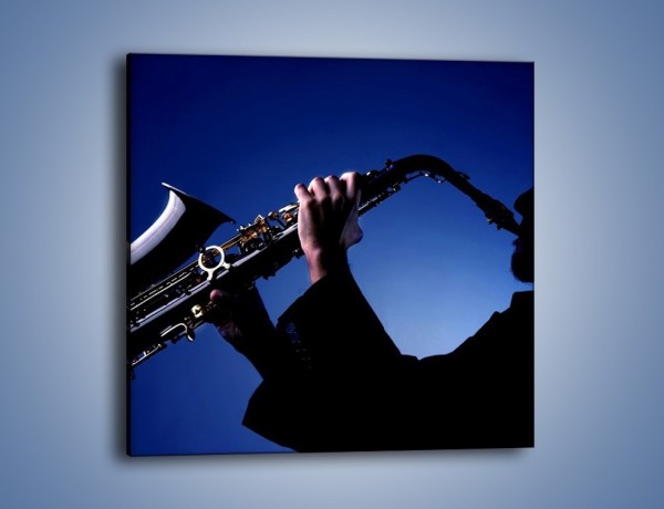 Obraz na płótnie – Koncert na saksofonie – jednoczęściowy kwadratowy O110