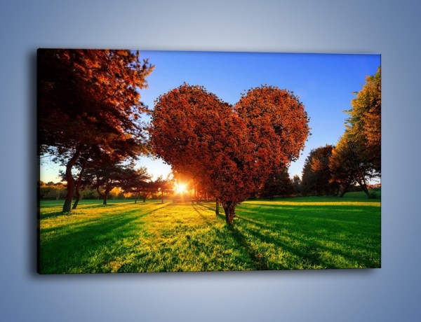 Obraz na płótnie – Miłość w parku – jednoczęściowy prostokątny poziomy GR560