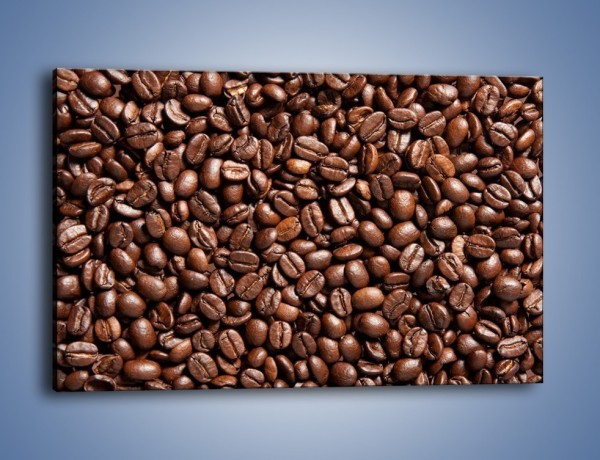 Obraz na płótnie – Ziarna świeżej kawy – jednoczęściowy prostokątny poziomy JN061