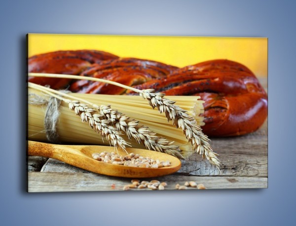 Obraz na płótnie – Chleb pszenno-kukurydziany – jednoczęściowy prostokątny poziomy JN090