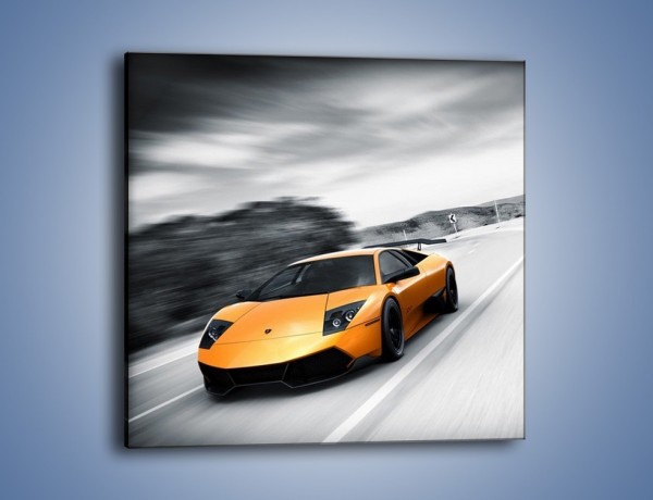 Obraz na płótnie – Lamborghini Murcielago – jednoczęściowy kwadratowy TM058