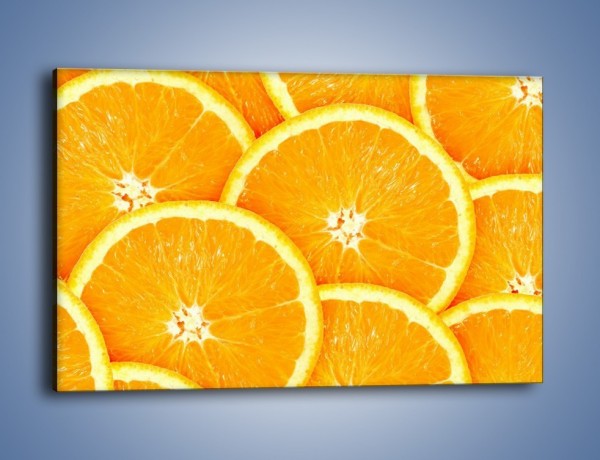 Obraz na płótnie – Pomarańczowy zawrót głowy – jednoczęściowy prostokątny poziomy JN154