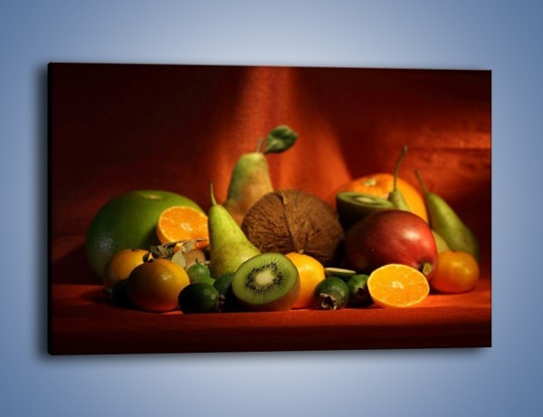 Obraz na płótnie – Owocowy stół – jednoczęściowy prostokątny poziomy JN250
