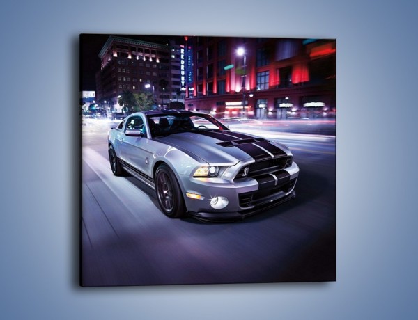 Obraz na płótnie – Ford Mustang Shelby GT500 na ulicy – jednoczęściowy kwadratowy TM120
