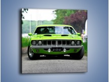 Obraz na płótnie – Plymouth Barracuda – jednoczęściowy kwadratowy TM130