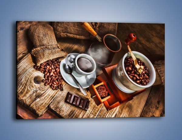 Obraz na płótnie – Smaki kawy dla dorosłych – jednoczęściowy prostokątny poziomy JN313