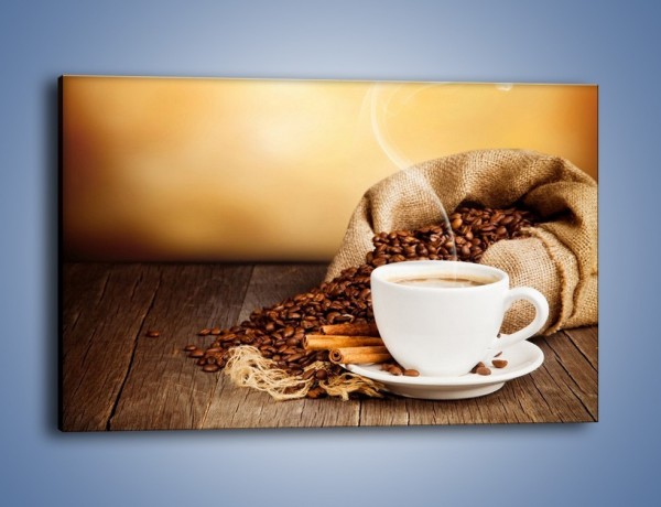 Obraz na płótnie – Zaproszenie na pogaduchy przy kawie – jednoczęściowy prostokątny poziomy JN320