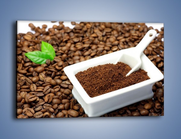 Obraz na płótnie – Zmielona kawa – jednoczęściowy prostokątny poziomy JN340