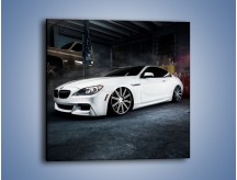 Obraz na płótnie – BMW M6 F13 Vossen Wheels – jednoczęściowy kwadratowy TM169