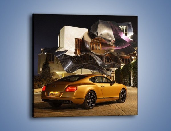 Obraz na płótnie – Bentley Continental GT V8 – jednoczęściowy kwadratowy TM190