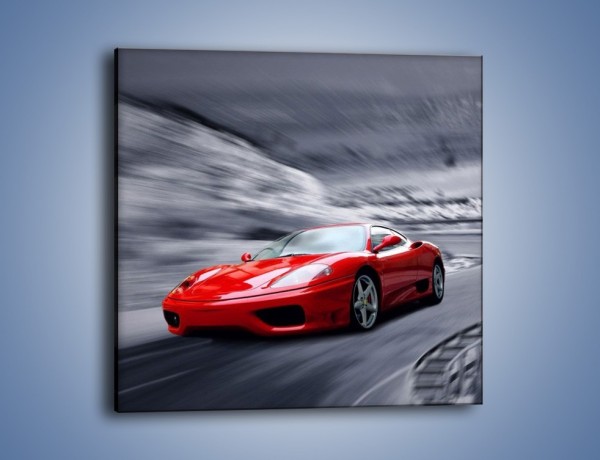 Obraz na płótnie – Ferrari F430 – jednoczęściowy kwadratowy TM195