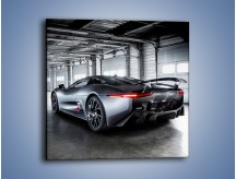 Obraz na płótnie – Jaguar C-X75 – jednoczęściowy kwadratowy TM201