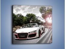 Obraz na płótnie – Audi R8 V10 Spyder – jednoczęściowy kwadratowy TM209