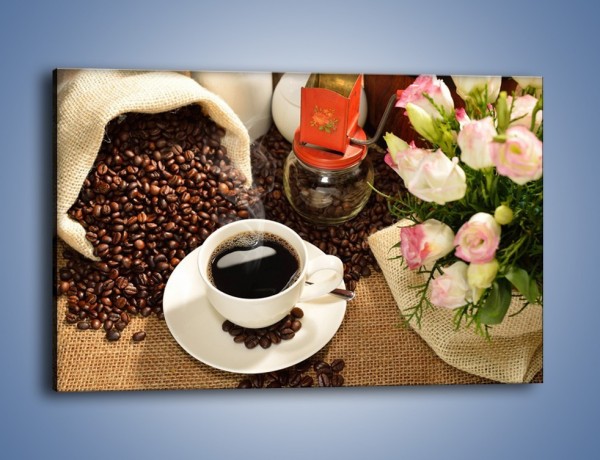 Obraz na płótnie – Kawa na przyjęciu – jednoczęściowy prostokątny poziomy JN624