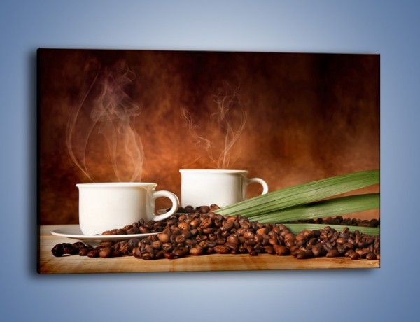 Obraz na płótnie – Ziarna kawy dobrze ukryte – jednoczęściowy prostokątny poziomy JN671