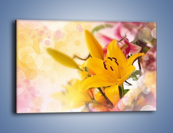 Obraz na płótnie – Pospolita lilia – jednoczęściowy prostokątny poziomy K454