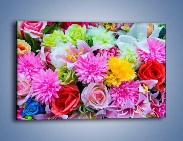 Obraz na płótnie – Wszystkie kwiaty lata – jednoczęściowy prostokątny poziomy K464