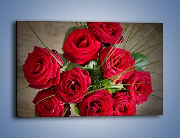Obraz na płótnie – Pospolita wiązanka z róż – jednoczęściowy prostokątny poziomy K864