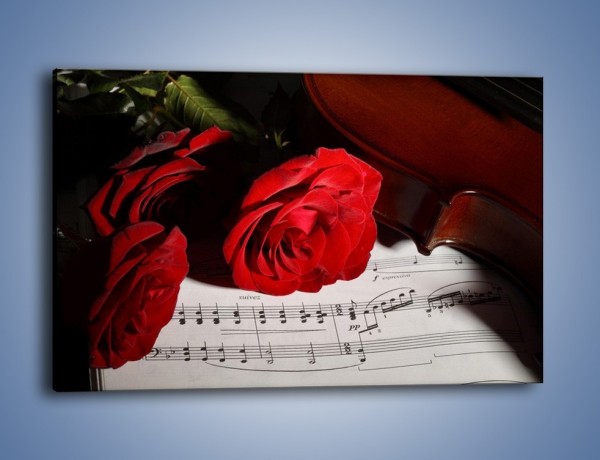 Obraz na płótnie – Sonety pisane miłością do róż – jednoczęściowy prostokątny poziomy K906
