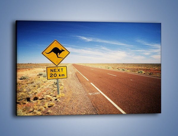 Obraz na płótnie – Droga do raju przez australię – jednoczęściowy prostokątny poziomy KN315