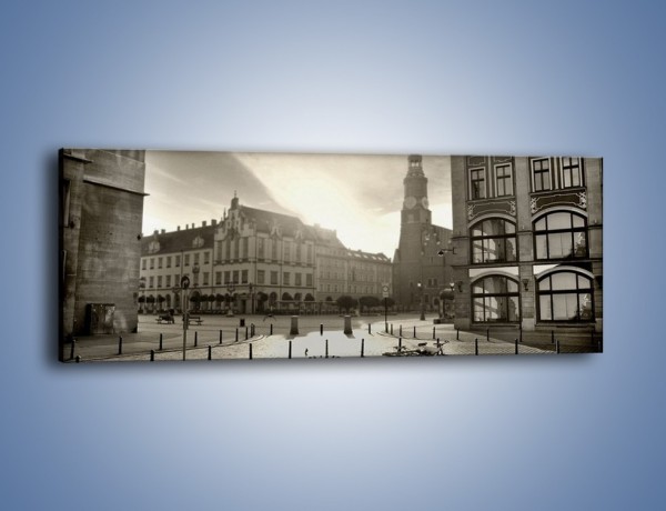 Obraz na płótnie – Rynek Starego Miasta – jednoczęściowy panoramiczny AM136