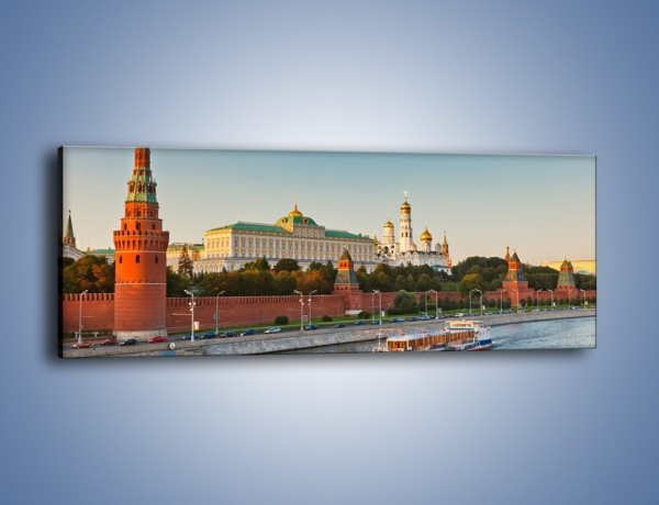 Obraz na płótnie – Kreml w środku lata – jednoczęściowy panoramiczny AM164