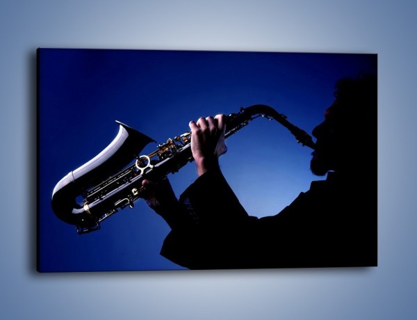 Obraz na płótnie – Koncert na saksofonie – jednoczęściowy prostokątny poziomy O110