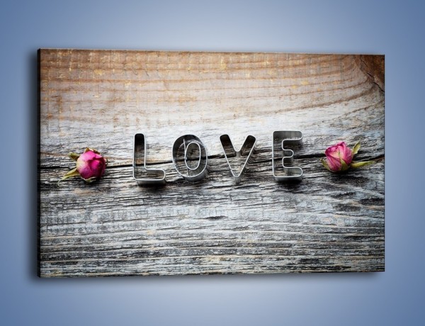 Obraz na płótnie – Miłość pachnąca różami – jednoczęściowy prostokątny poziomy O146