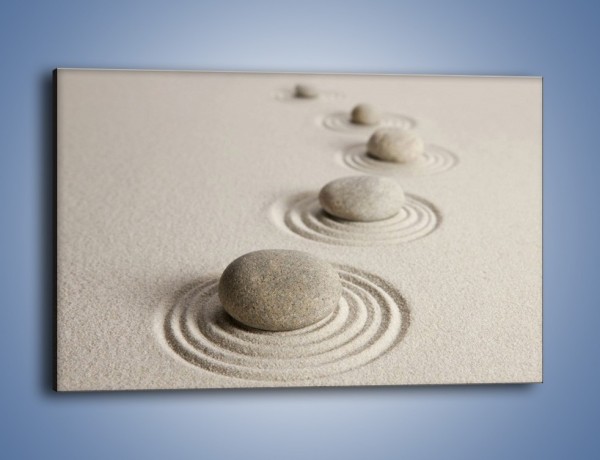 Obraz na płótnie – Śladami po piasku – jednoczęściowy prostokątny poziomy O228