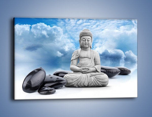 Obraz na płótnie – Z buddą w stronę nieba – jednoczęściowy prostokątny poziomy O244
