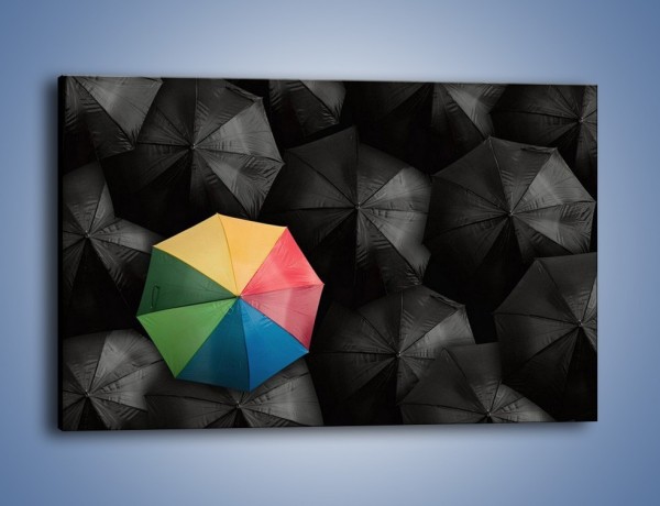Obraz na płótnie – Samotna parasolka – jednoczęściowy prostokątny poziomy O247