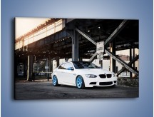 Obraz na płótnie – BMW E92 M3 Coupe pod starym mostem – jednoczęściowy prostokątny poziomy TM088