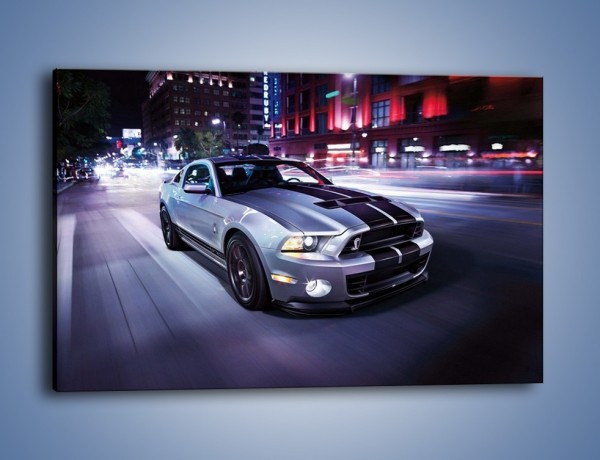Obraz na płótnie – Ford Mustang Shelby GT500 na ulicy – jednoczęściowy prostokątny poziomy TM120