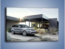 Obraz na płótnie – Range Rover Sport przed domem – jednoczęściowy prostokątny poziomy TM189